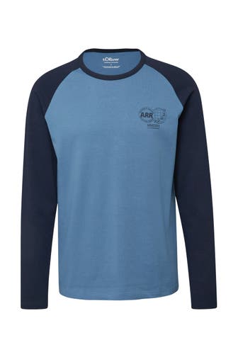 S.OLIVER Sweatshirt 62D1_azurblau