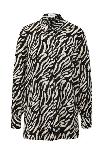 S.OLIVER Casual-Bluse 99A4_schwarz