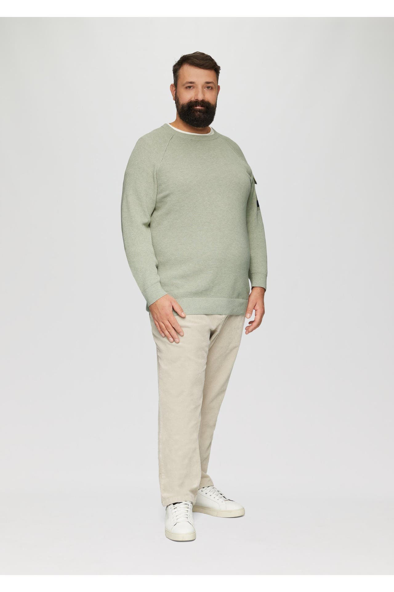 S.OLIVER Pullover 80W0_helles beige, Bild 1