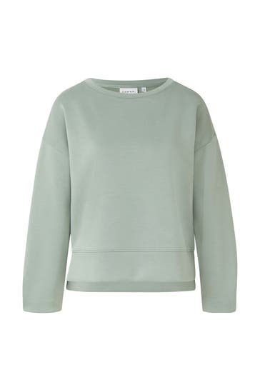 COMMA, Sweatshirt 6211_salbeigrün