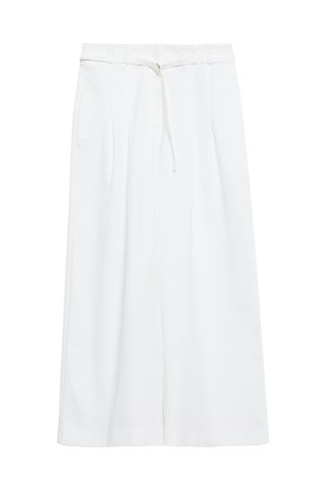 COMMA, Stoffhose 0100_weiß Tapered