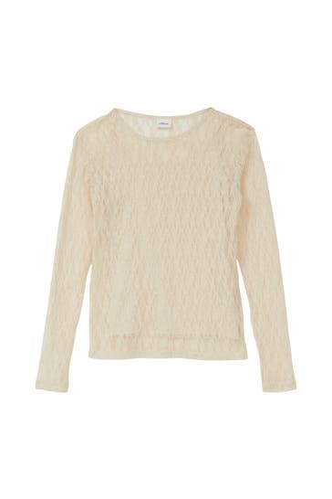 S.OLIVER Langarmshirt 8114_beige