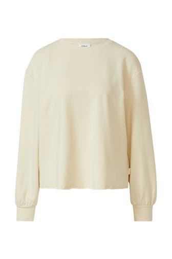 S.OLIVER Sweatshirt 8000_helles beige