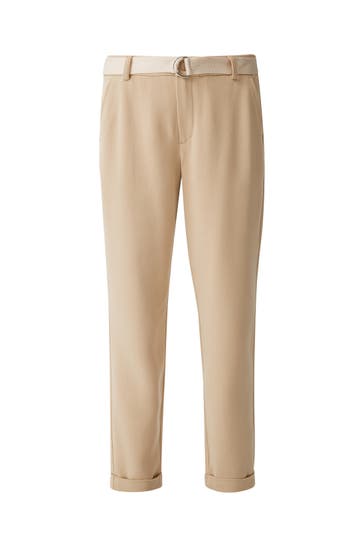 COMMA, Stoffhose 8170_beige Tapered