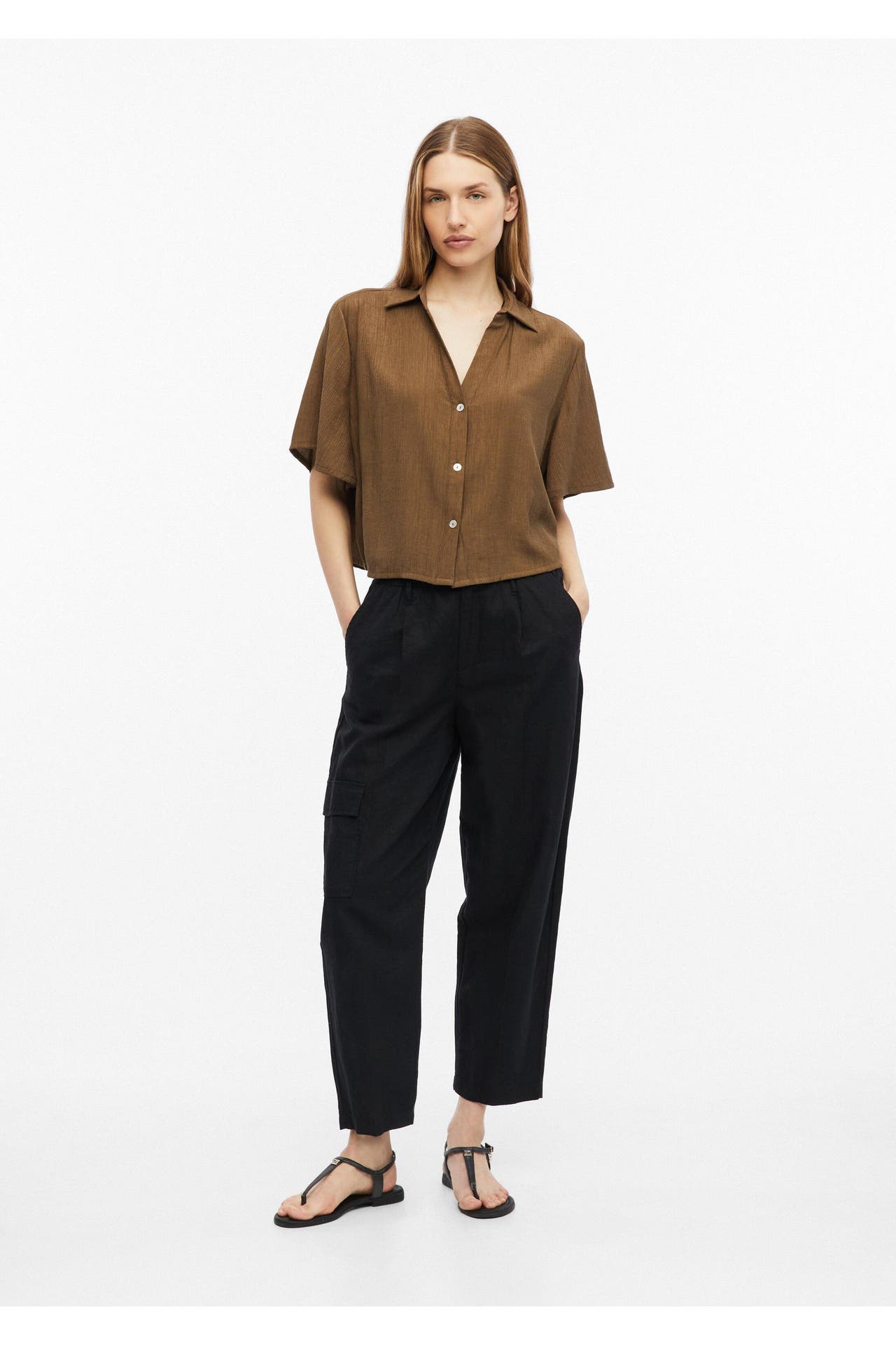 S.OLIVER Blusenshirt 8918_ocker, Bild 1