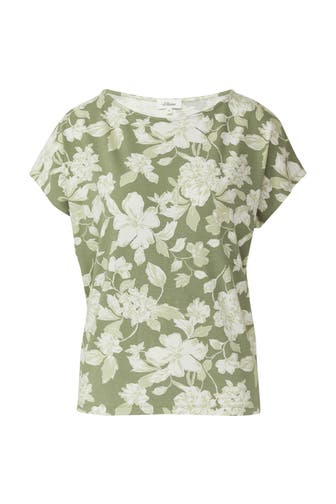 S.OLIVER T-Shirt 79A0_helles olivgrün