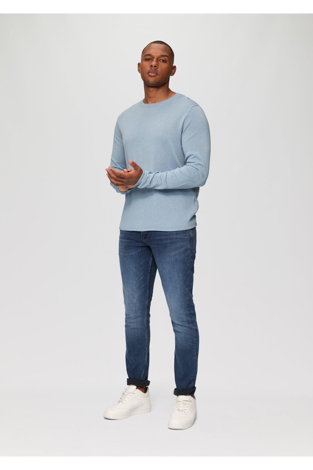 QS BY S.OLIVER Pullover 5233_blassblau, Bild 1