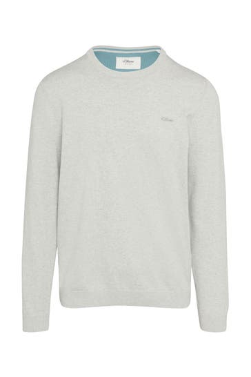 S.OLIVER Pullover 90W0_hellgrau