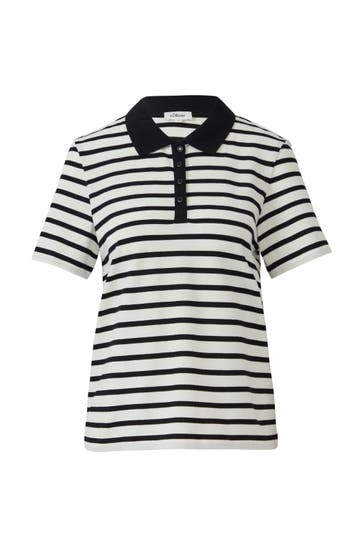 S.OLIVER Polo-Shirt 99H7_schwarz