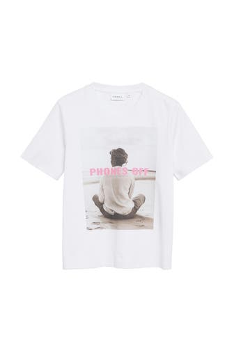 COMMA, T-Shirt 01D5_weiß