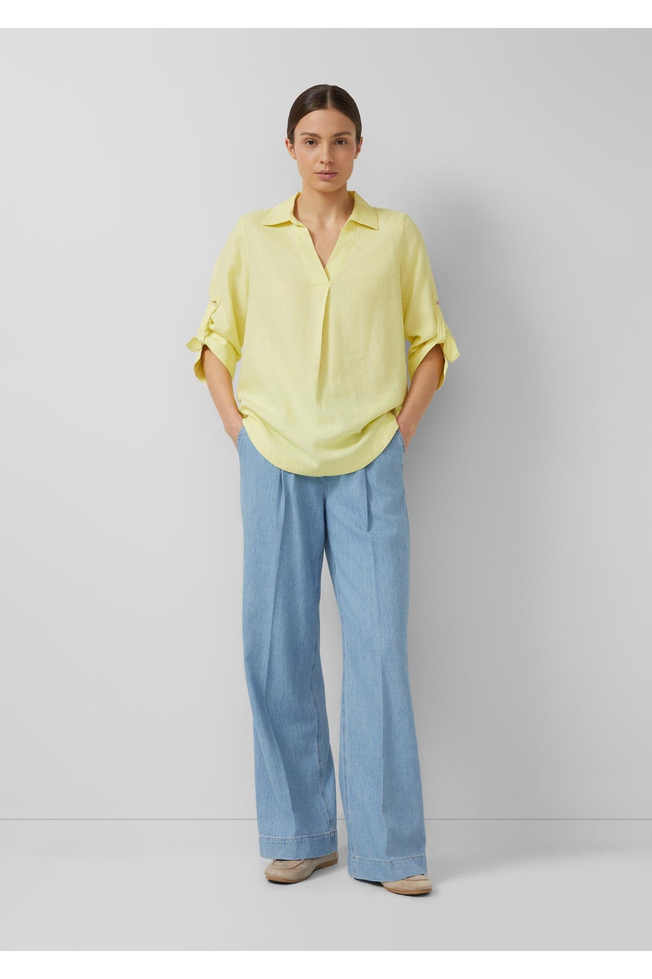 S.OLIVER Casual-Bluse 7111_hellgelb, Bild 1