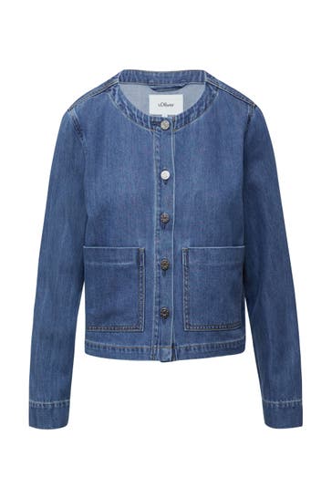 S.OLIVER Jacke 55Z1_blau