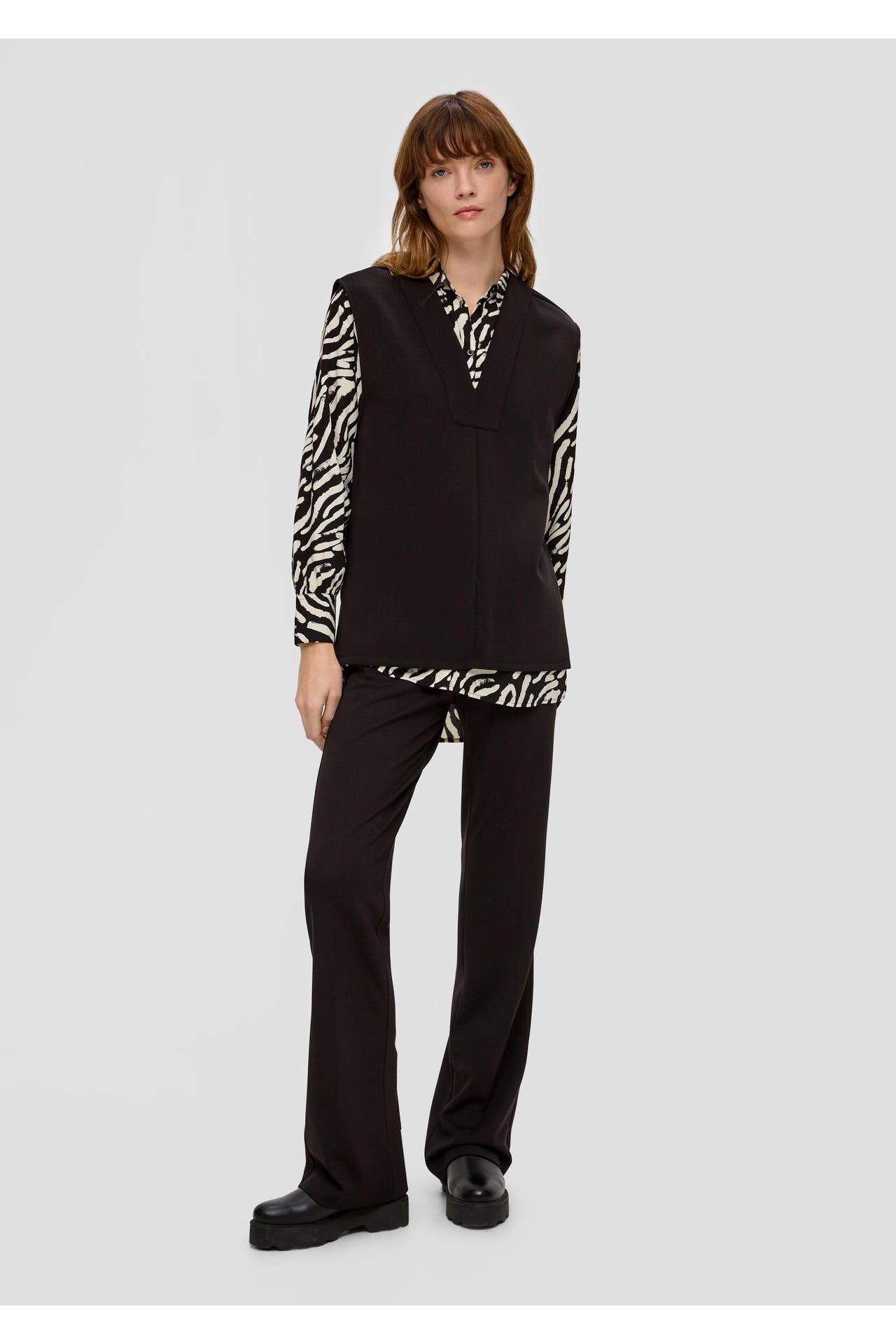 S.OLIVER Casual-Bluse 99A4_schwarz, Bild 1