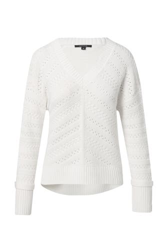 COMMA, Pullover 0120_weiß
