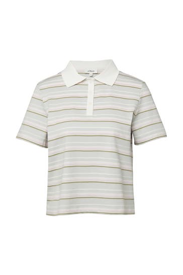 S.OLIVER Polo-Shirt 91G5_hellgrau