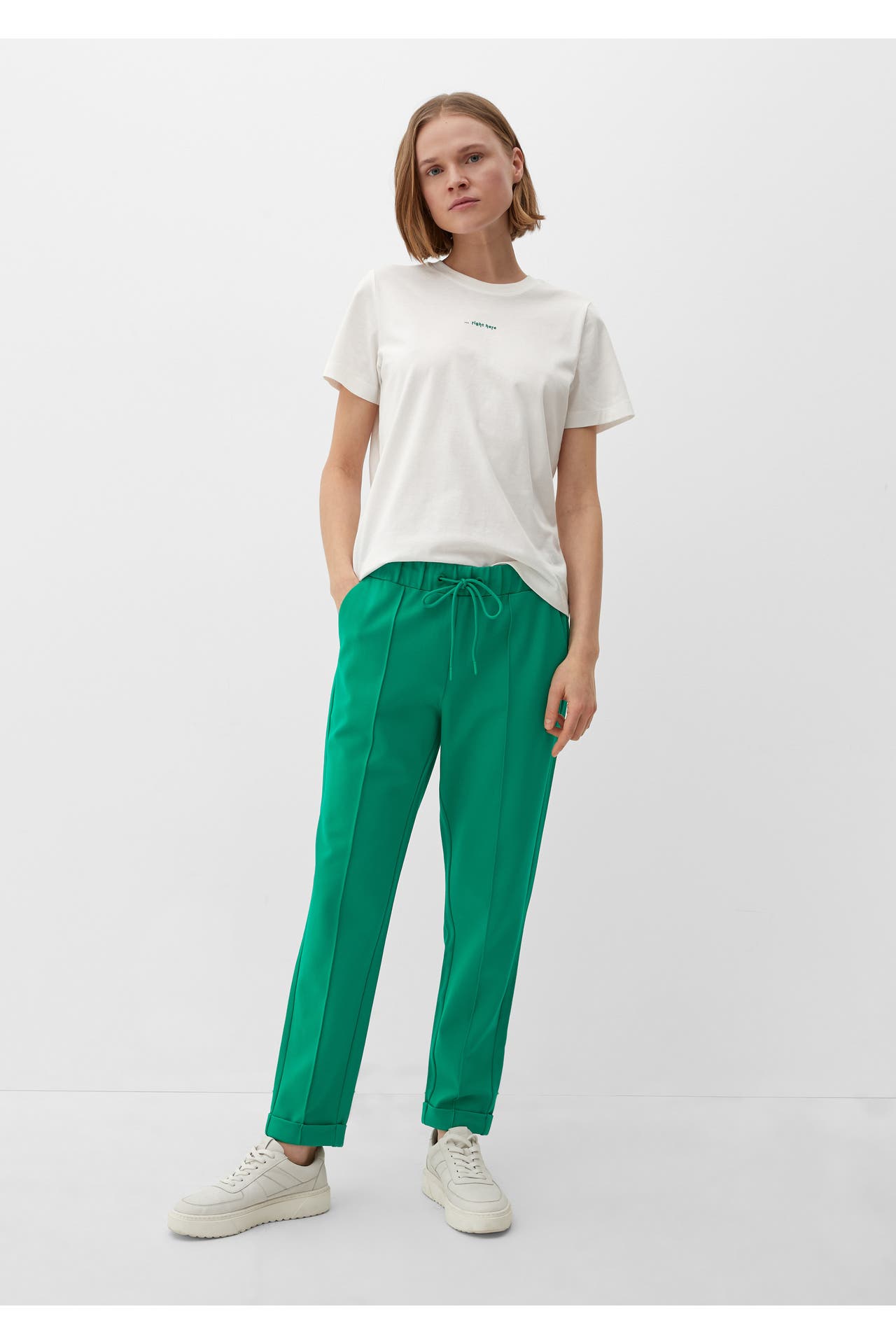 S.OLIVER Chino 7646_smaragd Tapered, Bild 1