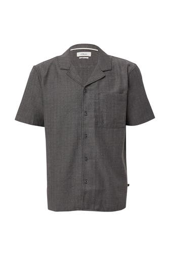 S.OLIVER Kurzarmhemd 99M1_schwarz Loose Fit