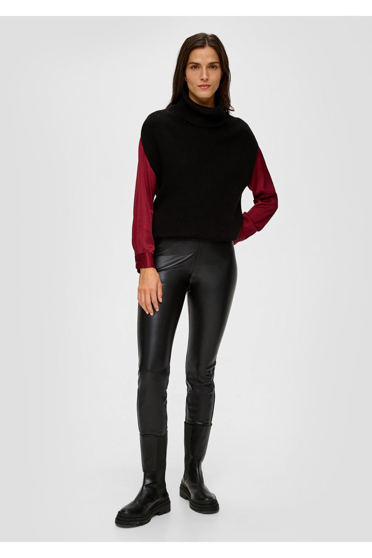 S.OLIVER Leggings 9999_schwarz Tapered, Bild 1