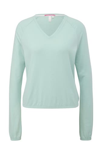 QS BY S.OLIVER Longsleeve 6092_pastelltürkis