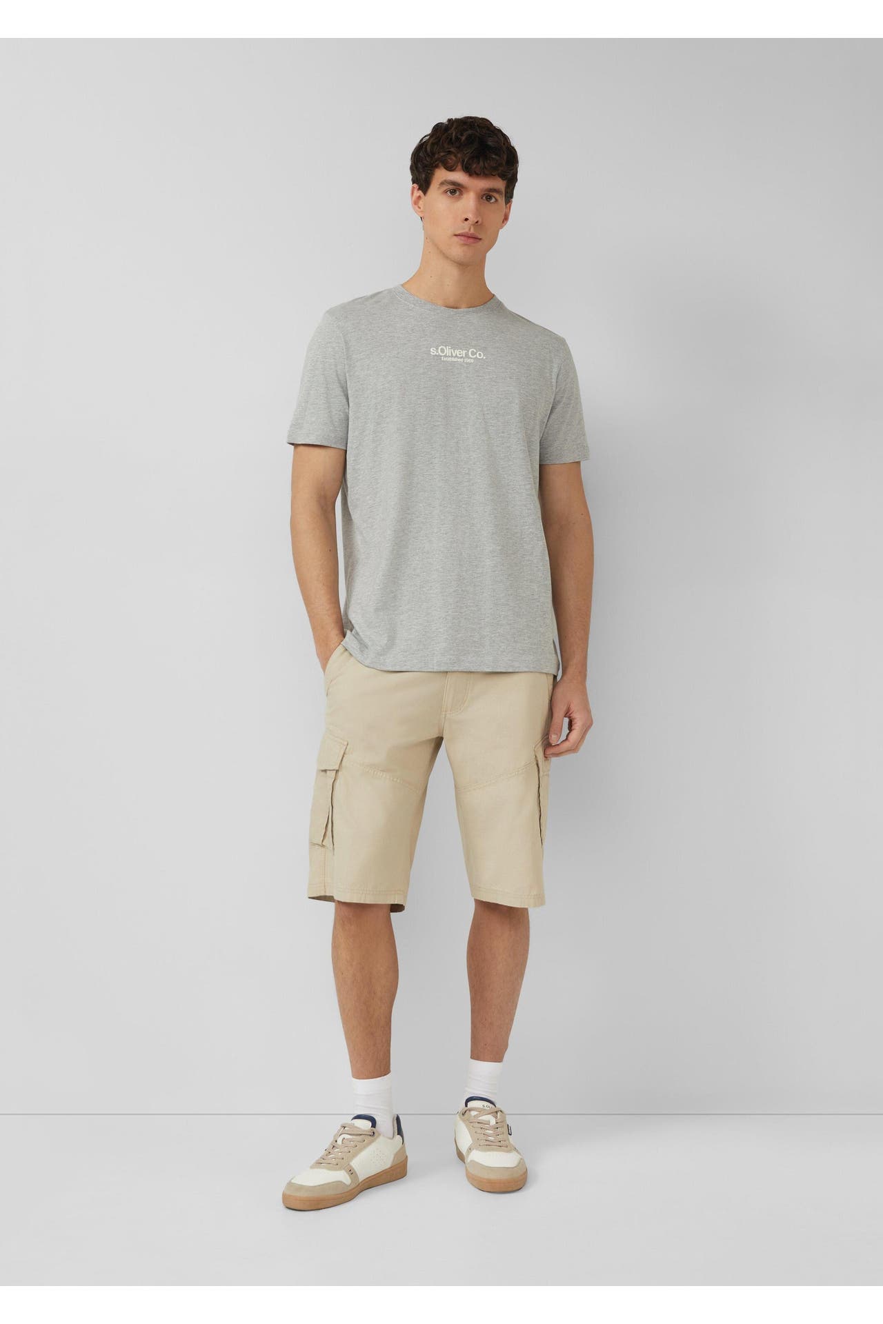 S.OLIVER Short FILE 8148_beige Tapered, Bild 1