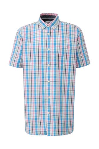 S.OLIVER Kurzarmhemd 44N1_rosa Regular Fit