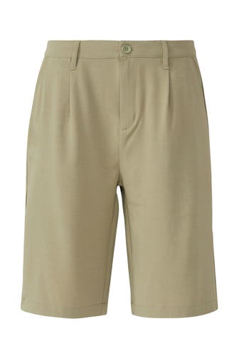 QS BY S.OLIVER Short 7297_helles olivgrün Tapered