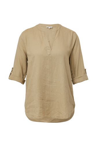 S.OLIVER Casual-Bluse 8363_hellbraun