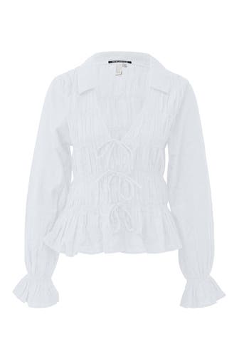 QS BY S.OLIVER Casual-Bluse 0100_weiß
