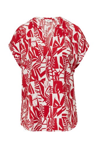 S.OLIVER Blusenshirt 35A1_mohnrot