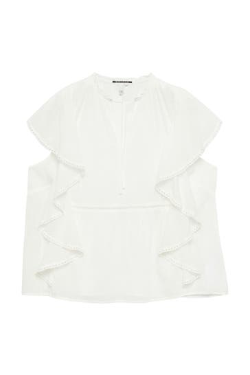 QS BY S.OLIVER Blusenshirt 0200_creme