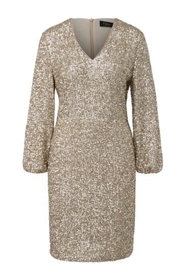 S.OLIVER Midikleid 84X4_beige