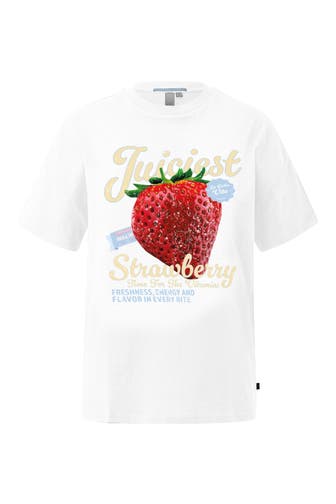 QS BY S.OLIVER T-Shirt 01D1_weiß