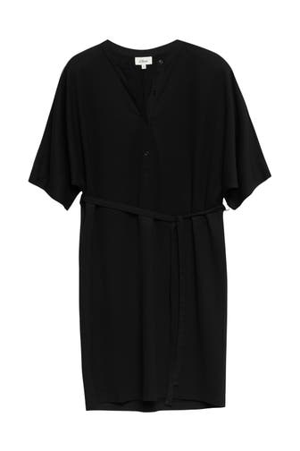 S.OLIVER Midikleid 9999_schwarz