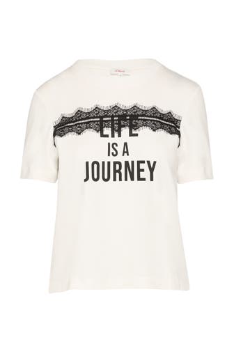 S.OLIVER T-Shirt 02D0_ecru