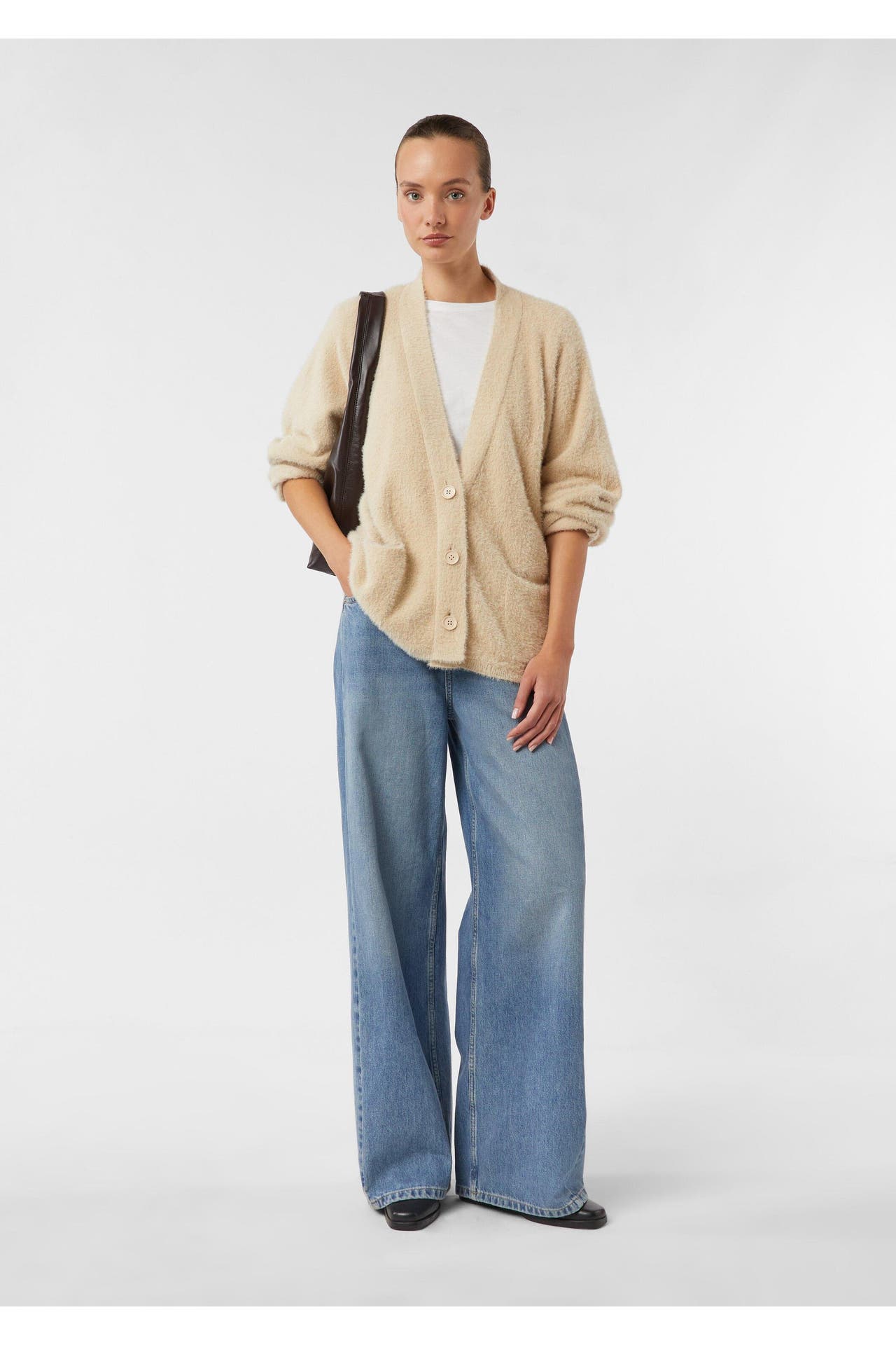 COMMA, Strickjacke 8103_beige, Bild 1