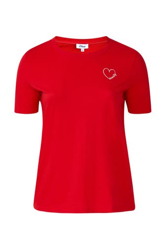 S.OLIVER T-Shirt 30D7_preiselbeere