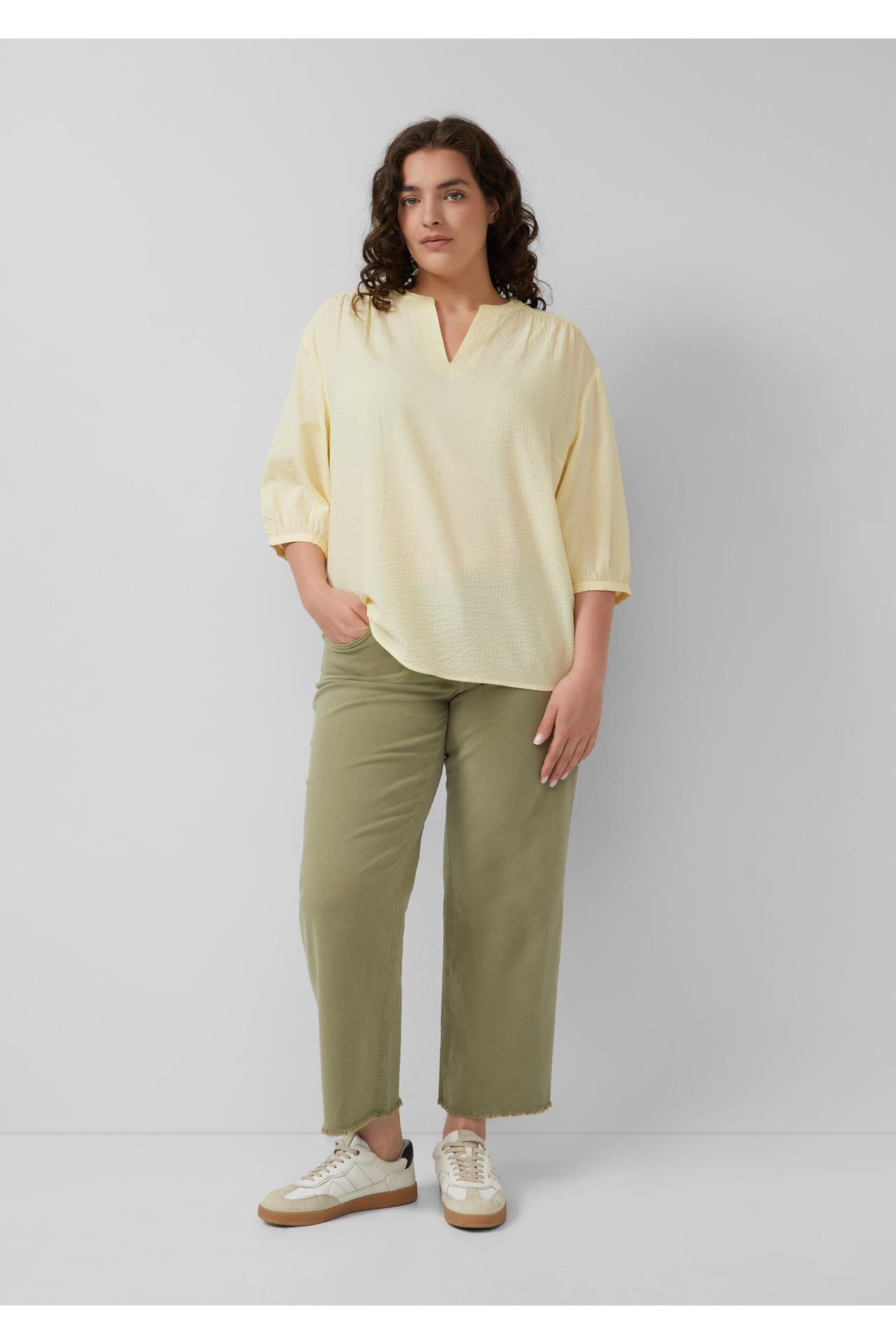 S.OLIVER Casual-Bluse 1015_gelb, Bild 1