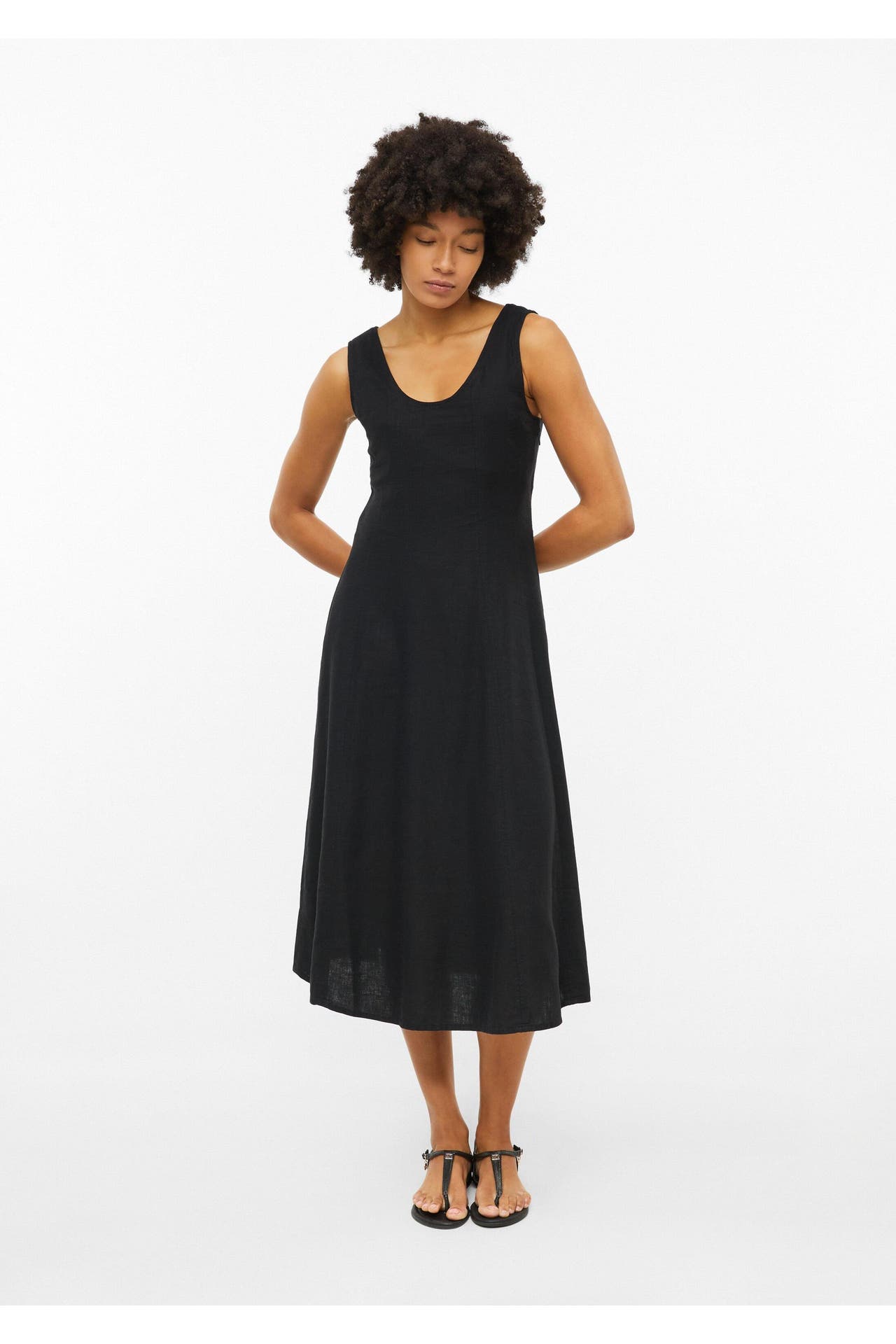 S.OLIVER Midikleid 9999_schwarz, Bild 1