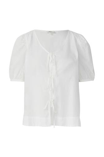 S.OLIVER Blusenshirt 0100_weiß