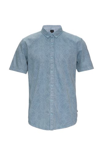 QS BY S.OLIVER Kurzarmhemd 52A0_blassblau Regular Fit