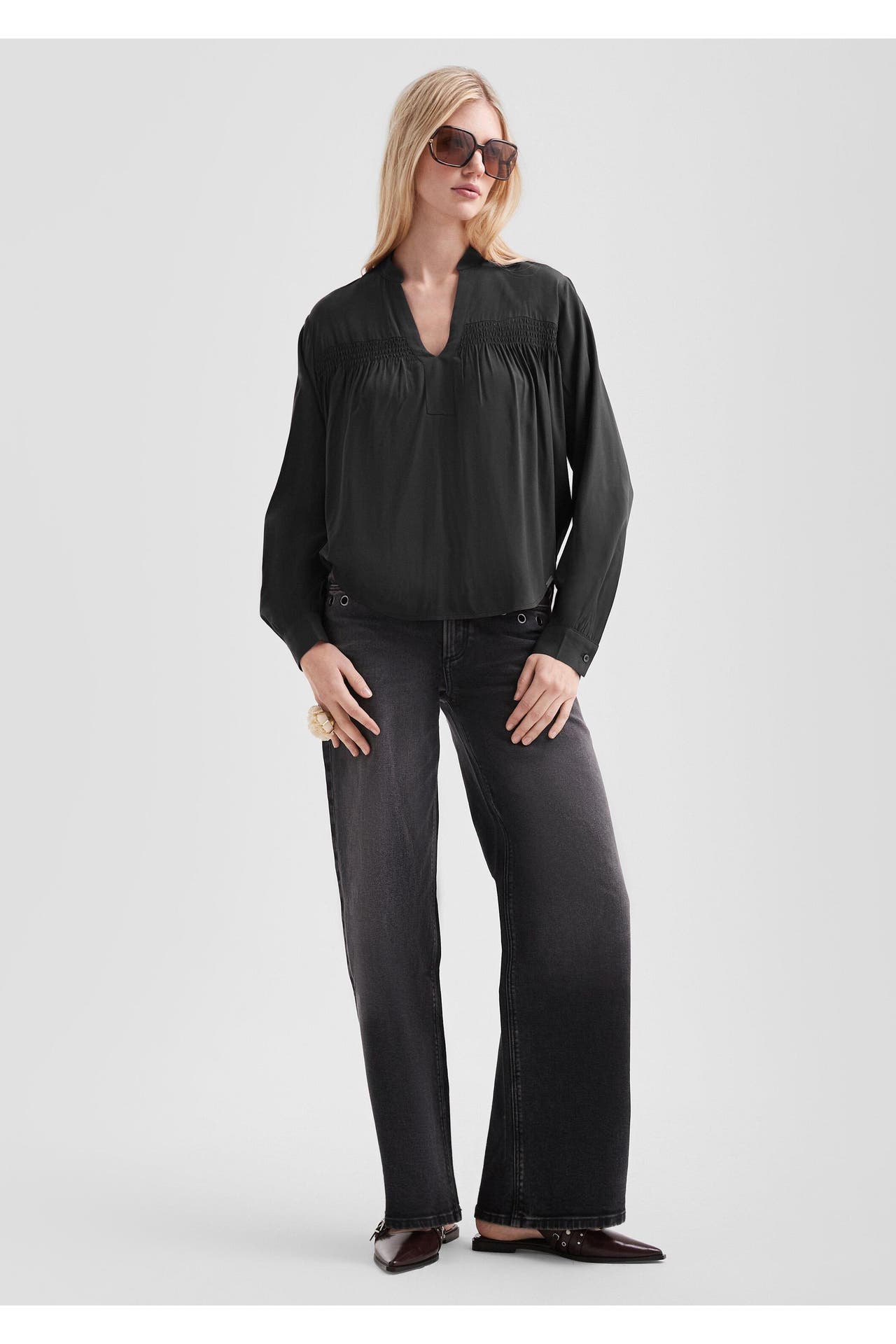 QS BY S.OLIVER Casual-Bluse 9999_schwarz, Bild 1