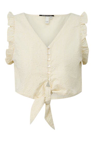 QS BY S.OLIVER Blusenshirt 11N0_helles zitrone