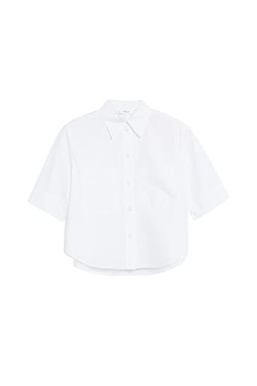 S.OLIVER Blusenshirt 0100_weiß