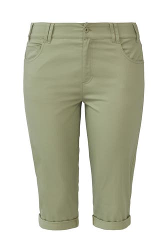 QS BY S.OLIVER Stoffhose 7297_helles olivgrün Tapered