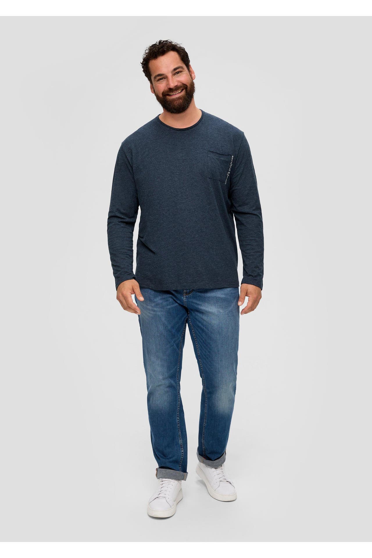 S.OLIVER Longsleeve 59W1_navy, Bild 1