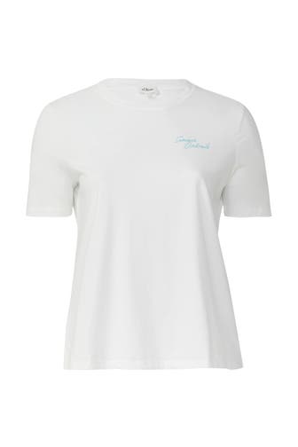 S.OLIVER T-Shirt 01D1_weiß