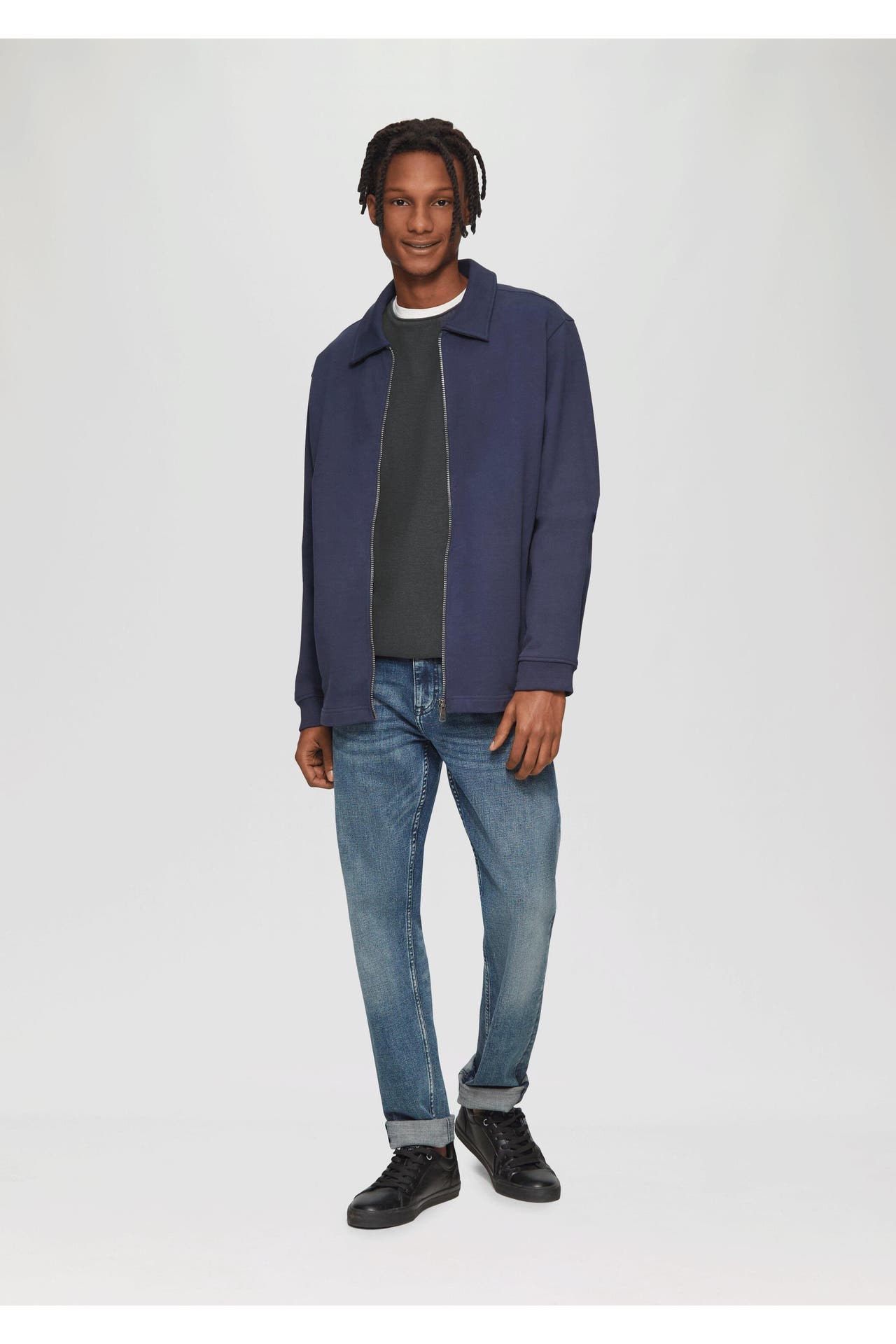 QS BY S.OLIVER Pullover 5883_tiefblau, Bild 1