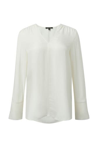 COMMA, Casual-Bluse 0120_weiß