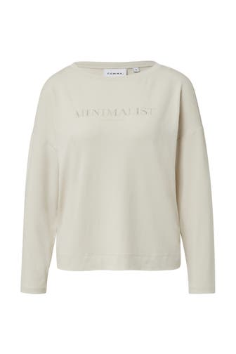 COMMA, Longsleeve 93E6_helles beige