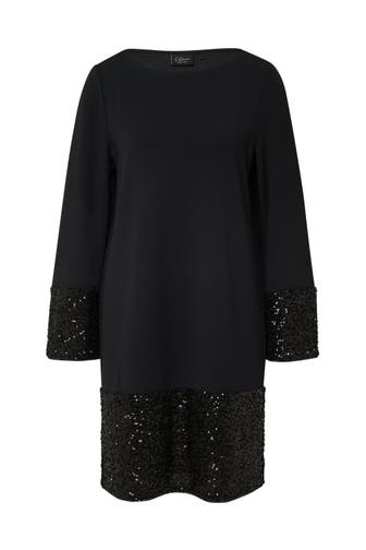 S.OLIVER Midikleid 9999_schwarz